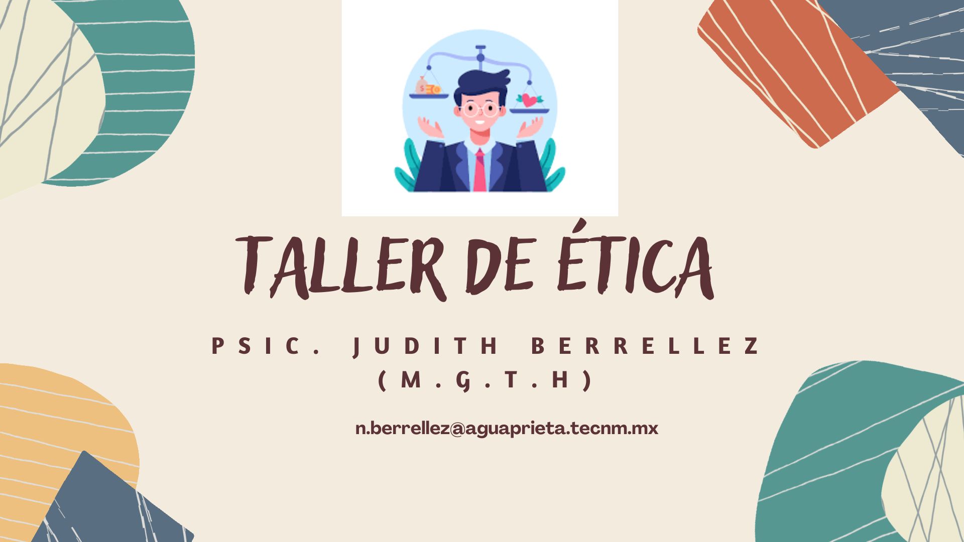TALLER DE ÉTICA