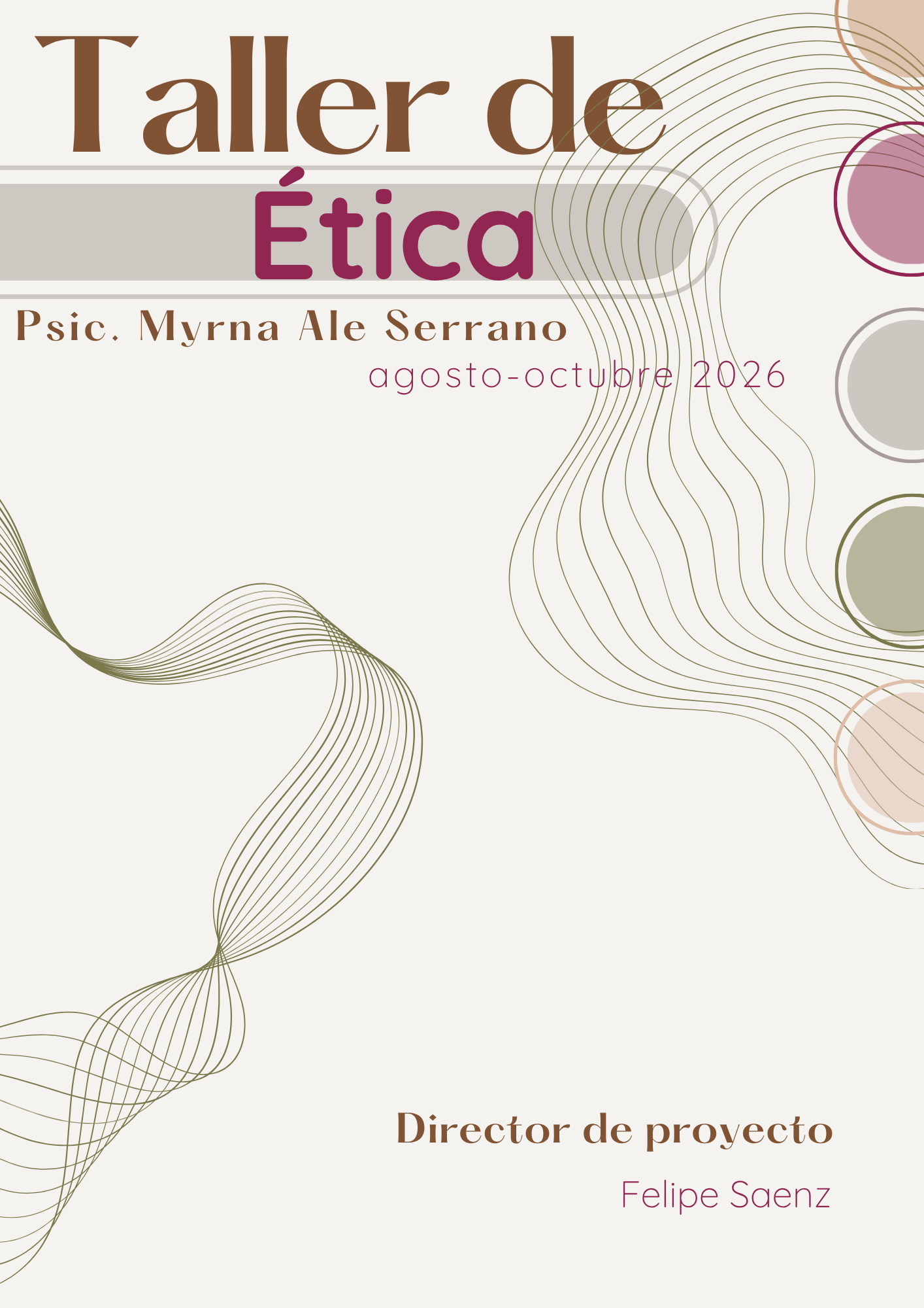 TALLER DE ÉTICA